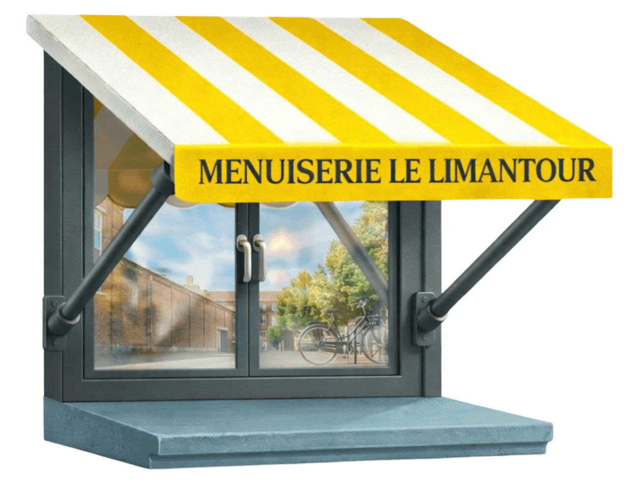logo menuiserie le limantour